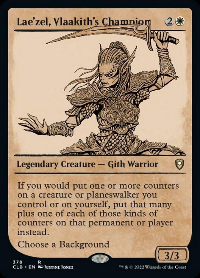 Lae'zel, Vlaakith's Champion (Showcase) [Commander Legends: Battle for Baldur's Gate] | Odin's Place