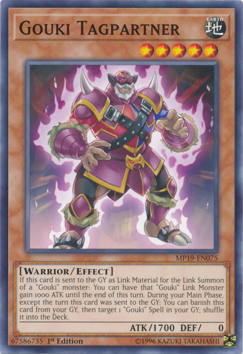 Gouki Tagpartner [MP19-EN075] Common | Odin's Place