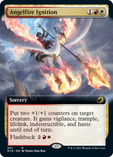 Angelfire Ignition (Extended Art) [Innistrad: Midnight Hunt] | Odin's Place