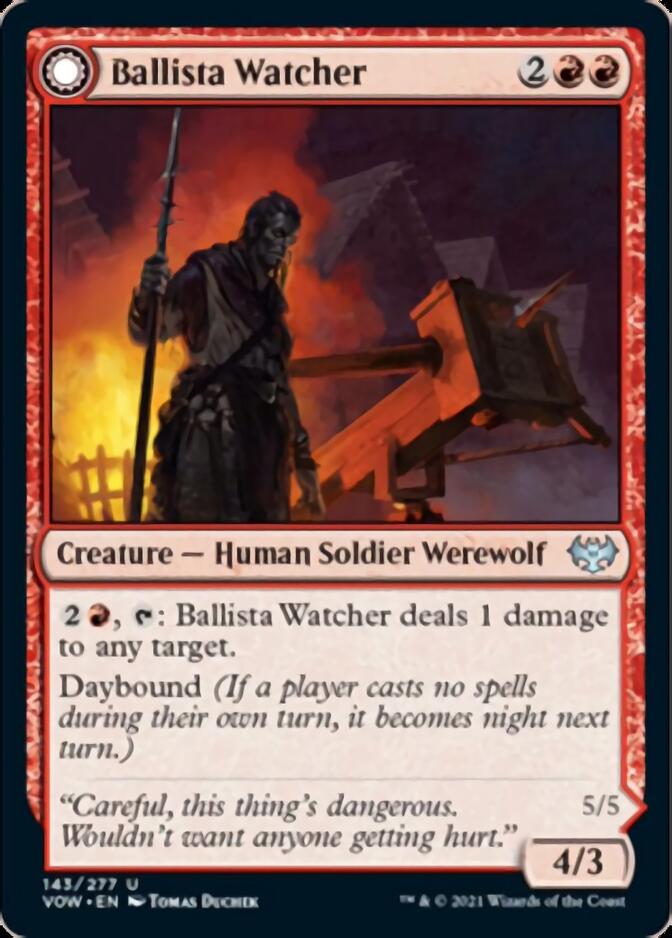 Ballista Watcher // Ballista Wielder [Innistrad: Crimson Vow] | Odin's Place