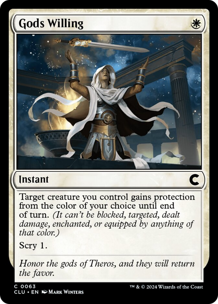 Gods Willing [Ravnica: Clue Edition] | Odin's Place