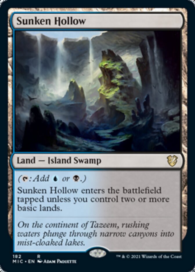 Sunken Hollow [Innistrad: Midnight Hunt Commander] | Odin's Place