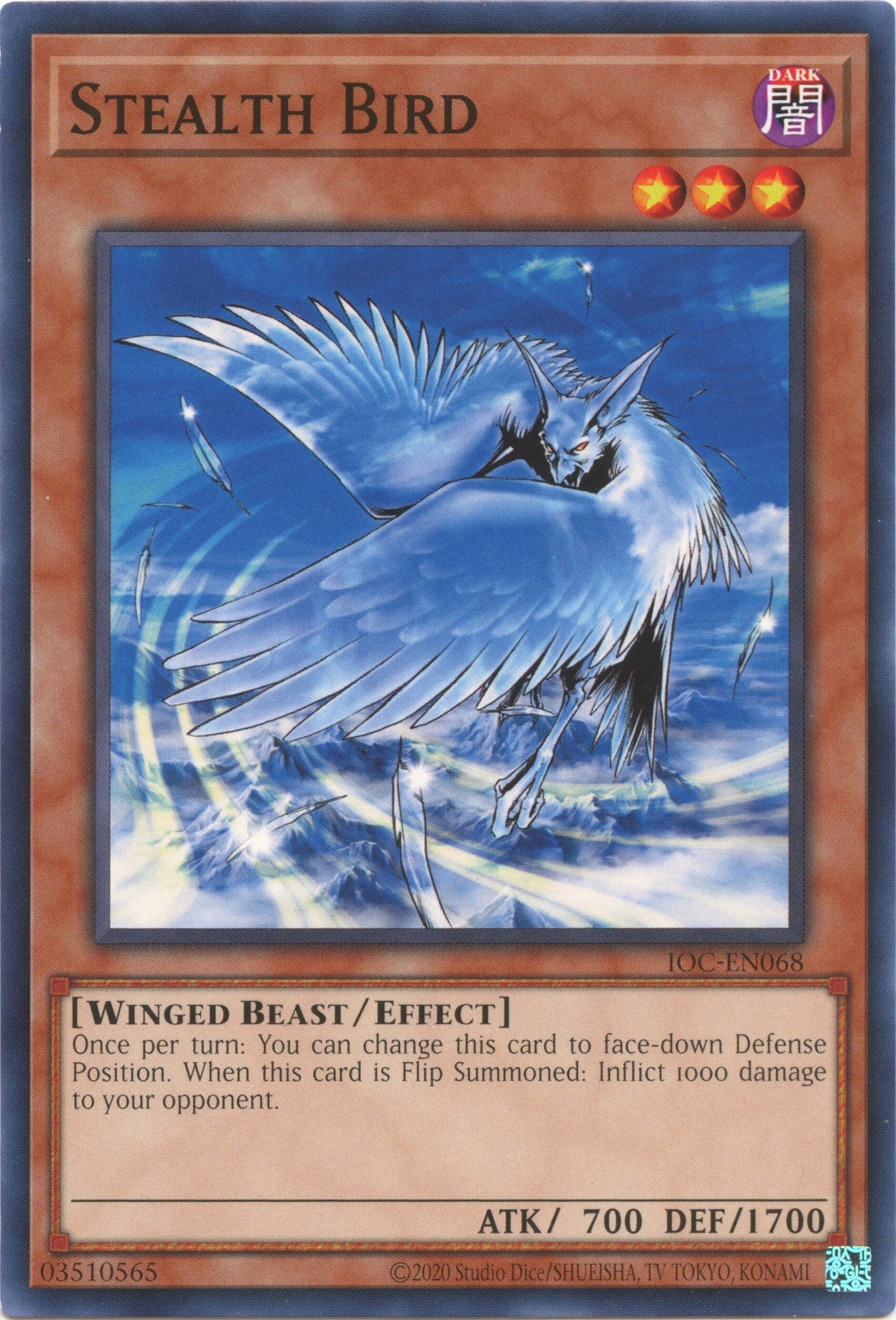 Stealth Bird (25th Anniversary) [IOC-EN068] Common | Odin's Place