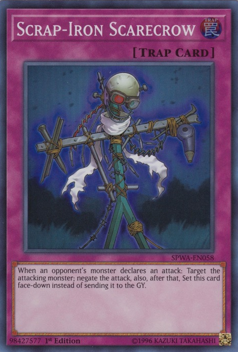 Scrap-Iron Scarecrow [SPWA-EN058] Super Rare | Odin's Place