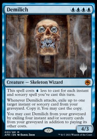Demilich (Promo Pack) [Dungeons & Dragons: Adventures in the Forgotten Realms Promos] | Odin's Place