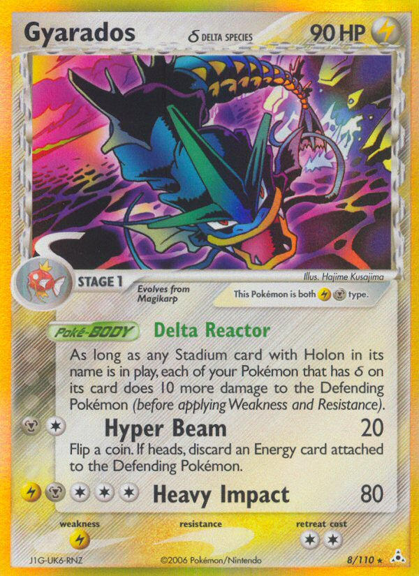 Gyarados (8/110) (Delta Species) [EX: Holon Phantoms] | Odin's Place