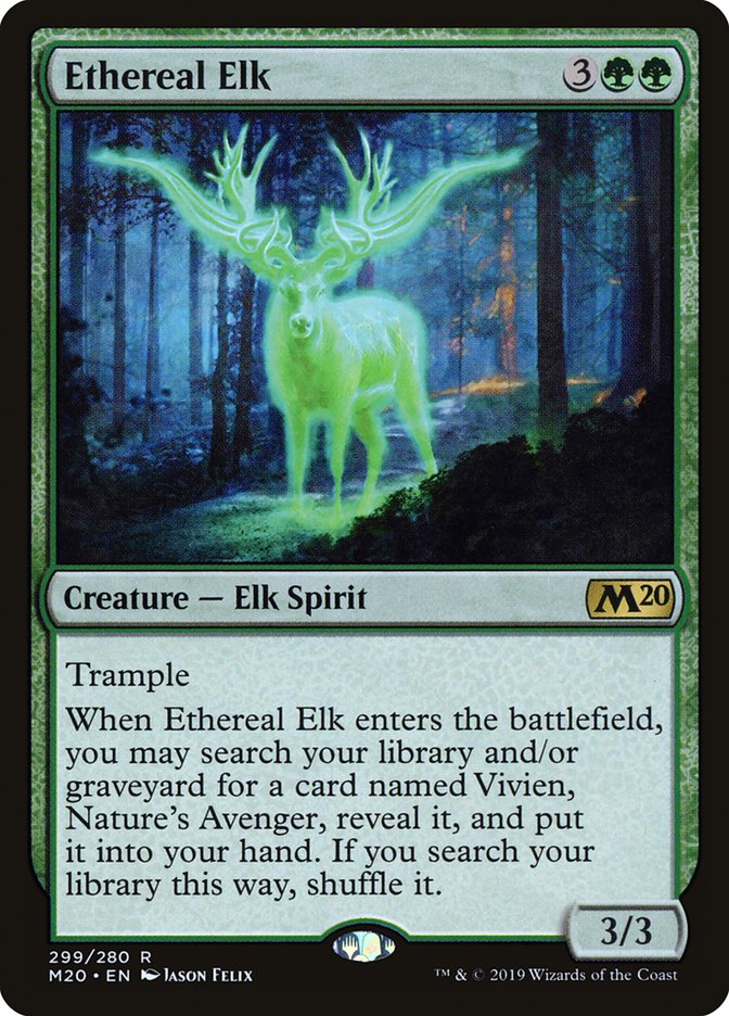 Ethereal Elk [Core Set 2020] | Odin's Place