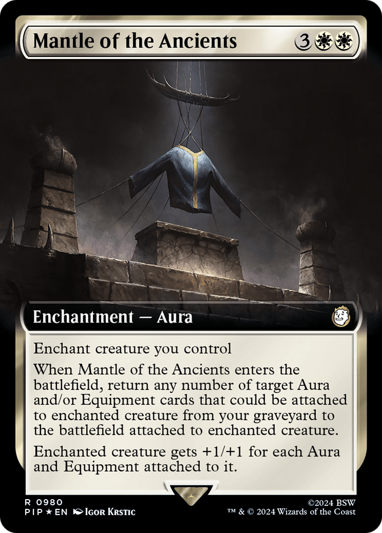 Mantle of the Ancients (Extended Art) (Surge Foil) [Fallout] | Odin's Place
