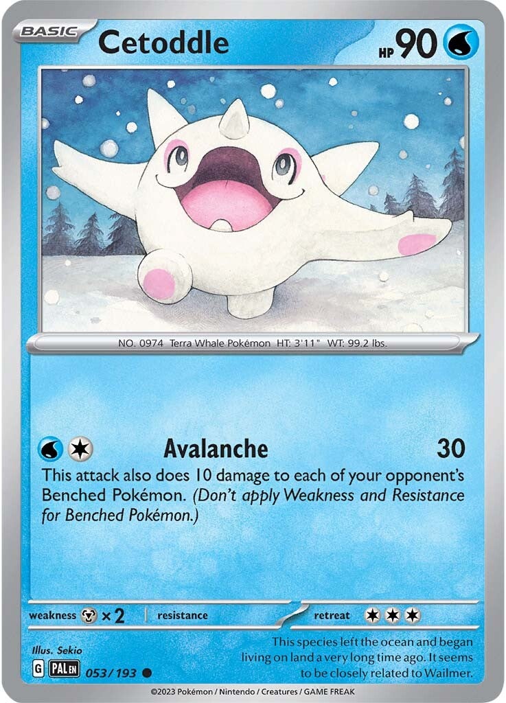 Cetoddle (053/193) [Scarlet & Violet: Paldea Evolved] | Odin's Place