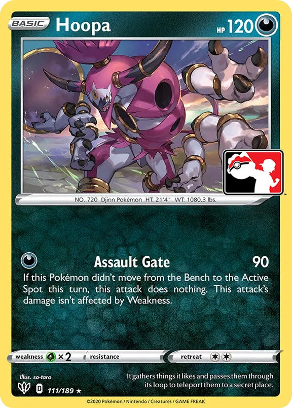 Hoopa (111/189) [Prize Pack Series One] | Odin's Place