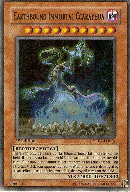 Earthbound Immortal Ccarayhua [SOVR-EN024] Ultra Rare | Odin's Place