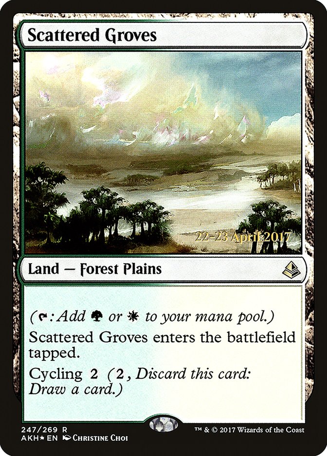 Scattered Groves (247) [Amonkhet Prerelease Promos] | Odin's Place