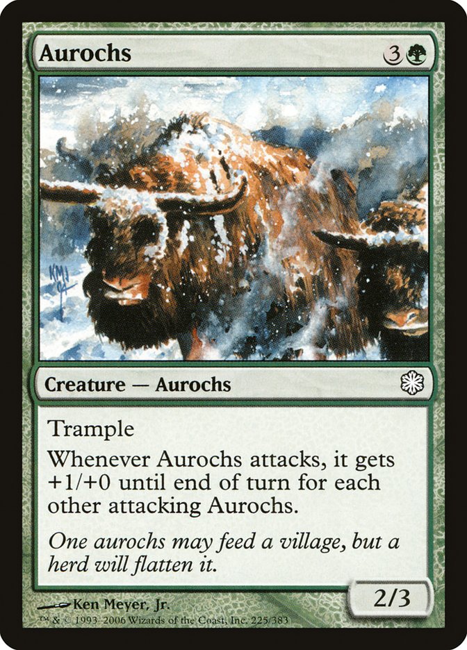 Aurochs (225) [Coldsnap Theme Decks] | Odin's Place