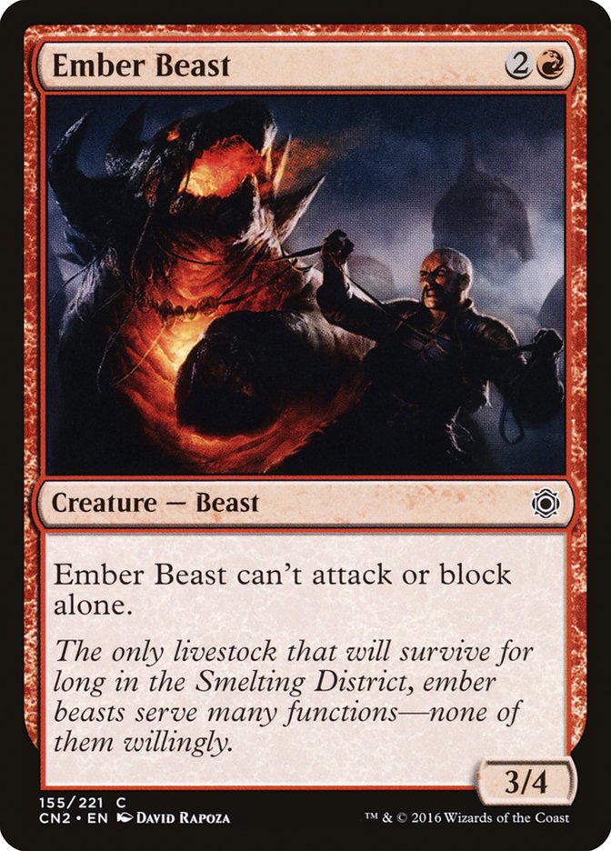 Ember Beast (155) [Conspiracy: Take the Crown] | Odin's Place