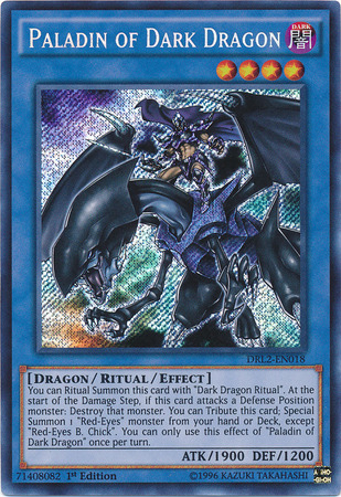 Paladin of Dark Dragon [DRL2-EN018] Secret Rare | Odin's Place
