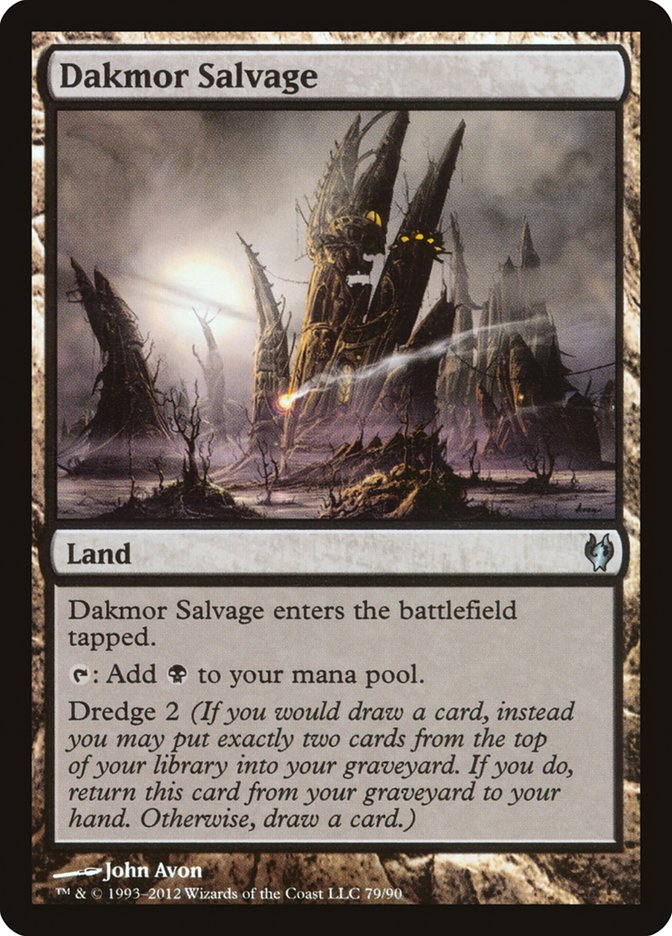 Dakmor Salvage (79) [Duel Decks: Izzet vs. Golgari] | Odin's Place