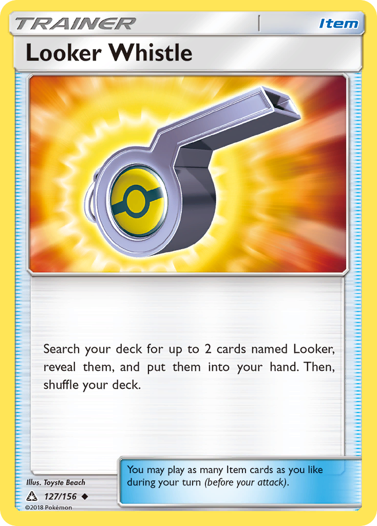Looker Whistle (127/156) [Sun & Moon: Ultra Prism] | Odin's Place