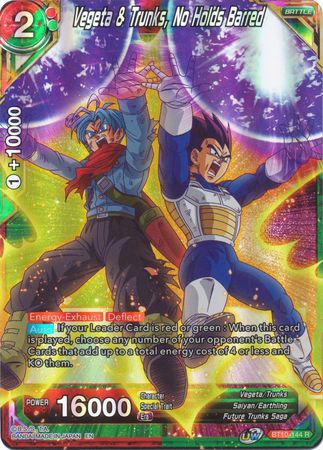 Vegeta & Trunks, No Holds Barred (BT10-144) [Rise of the Unison Warrior 2nd Edition] | Odin's Place