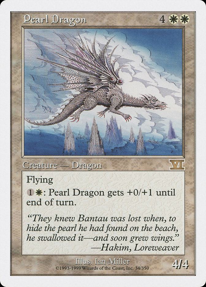 Pearl Dragon (34) [Classic Sixth Edition] | Odin's Place