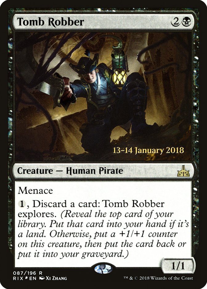 Tomb Robber (87) [Rivals of Ixalan Prerelease Promos] | Odin's Place