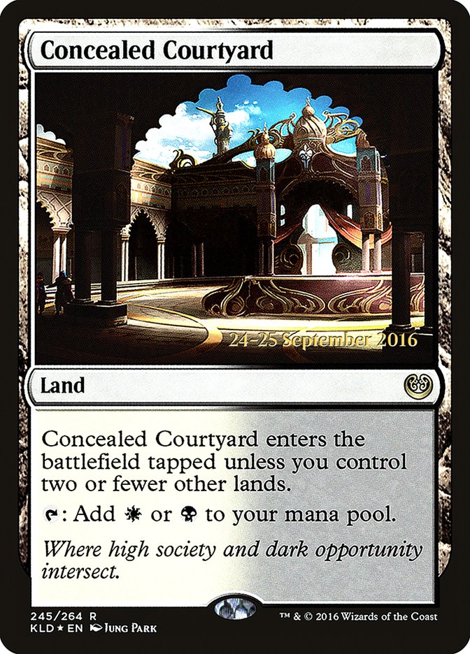 Concealed Courtyard (245) [Kaladesh Prerelease Promos] | Odin's Place