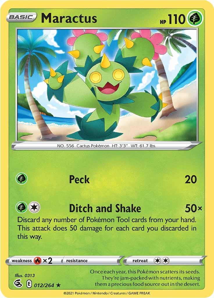 Maractus (012/264) [Sword & Shield: Fusion Strike] | Odin's Place