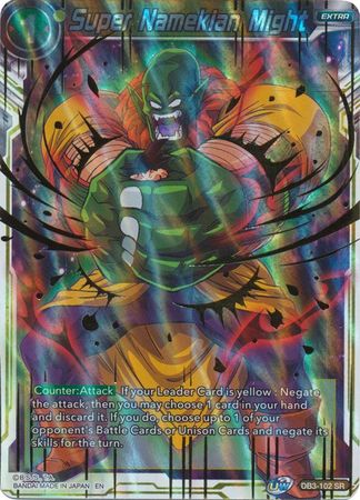 Super Namekian Might (DB3-102) [Giant Force] | Odin's Place