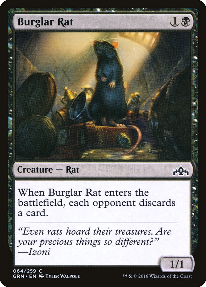 Burglar Rat (64) [Guilds of Ravnica] | Odin's Place