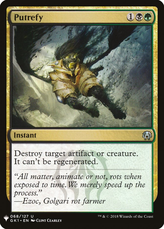 Putrefy [Mystery Booster] | Odin's Place