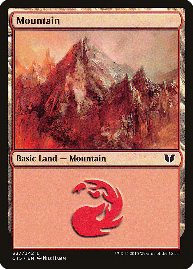 Mountain (337) [Commander 2015] | Odin's Place