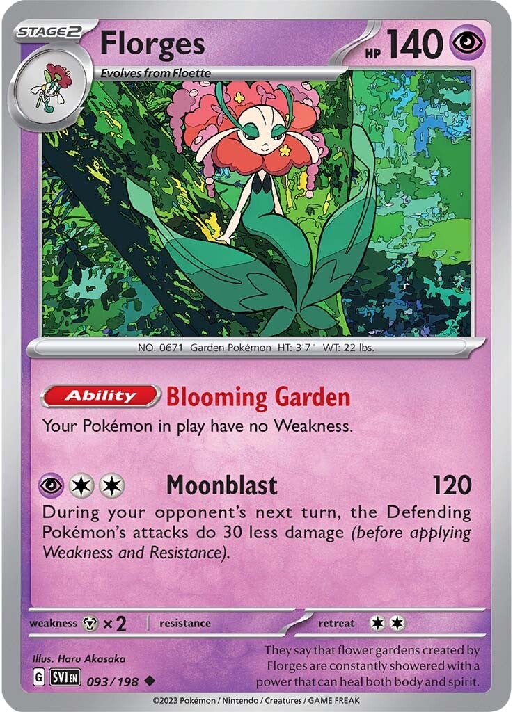 Florges (093/198) [Scarlet & Violet: Base Set] | Odin's Place