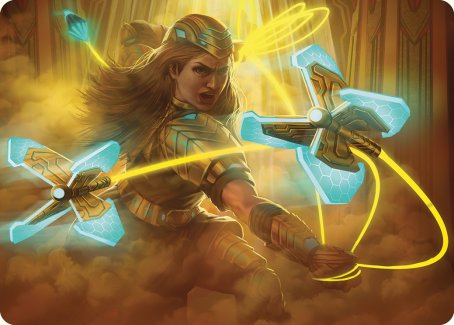 Bladehold War-Whip Art Card [Phyrexia: All Will Be One Art Series] | Odin's Place