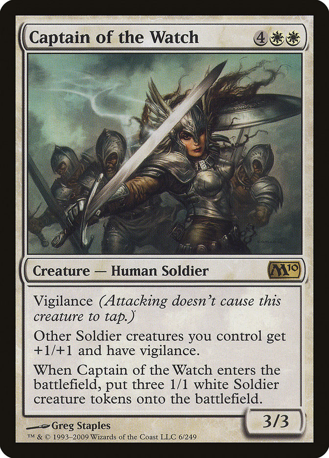 Captain of the Watch (6) [Magic 2010] | Odin's Place