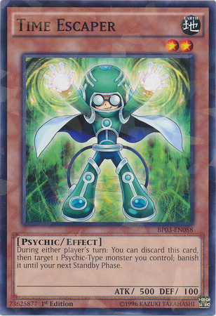 Time Escaper [BP03-EN088] Shatterfoil Rare | Odin's Place