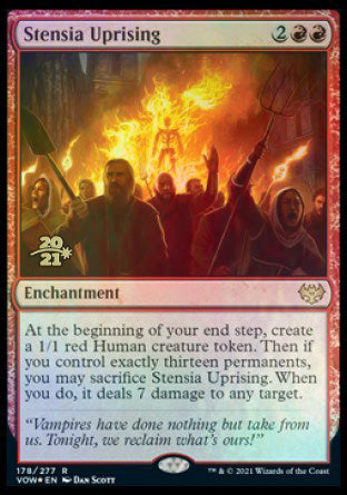 Stensia Uprising [Innistrad: Crimson Vow Prerelease Promos] | Odin's Place