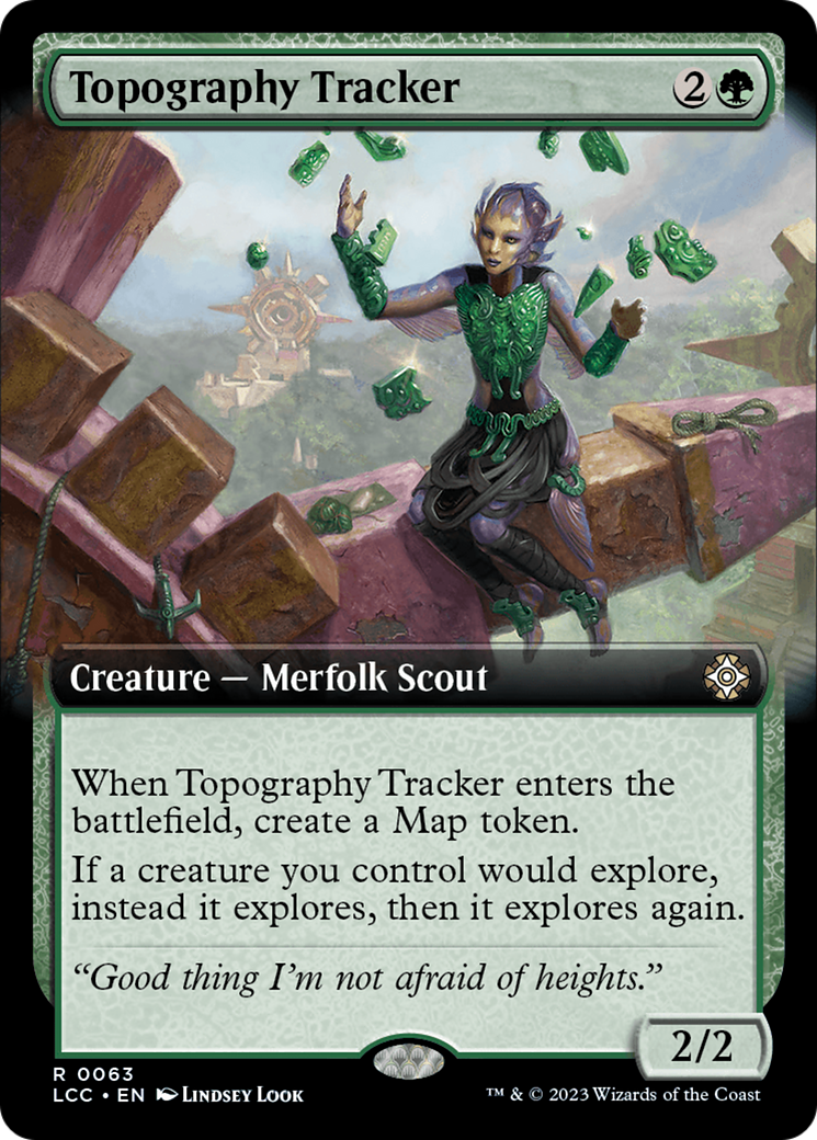 Topography Tracker (Extended Art) [The Lost Caverns of Ixalan Commander] | Odin's Place