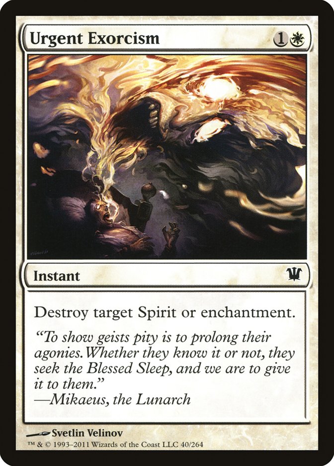 Urgent Exorcism (40) [Innistrad] | Odin's Place