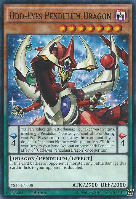 Odd-Eyes Pendulum Dragon [YS16-EN008] Common | Odin's Place