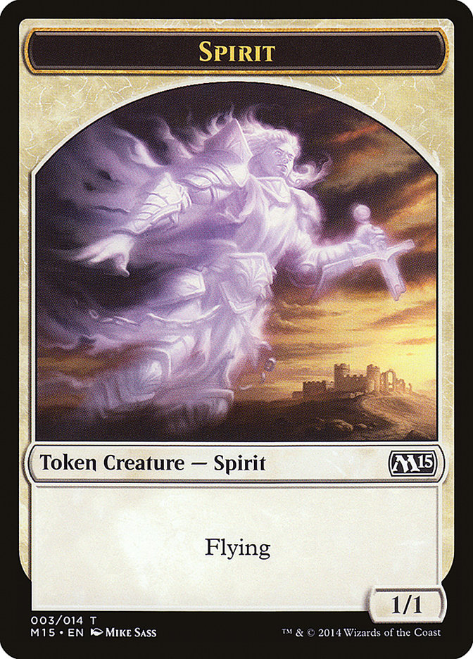 Spirit Token (3) [Magic 2015 Tokens] | Odin's Place