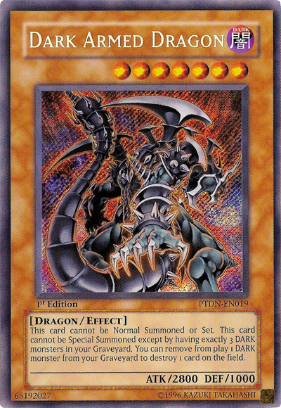 Dark Armed Dragon [PTDN-EN019] Secret Rare | Odin's Place