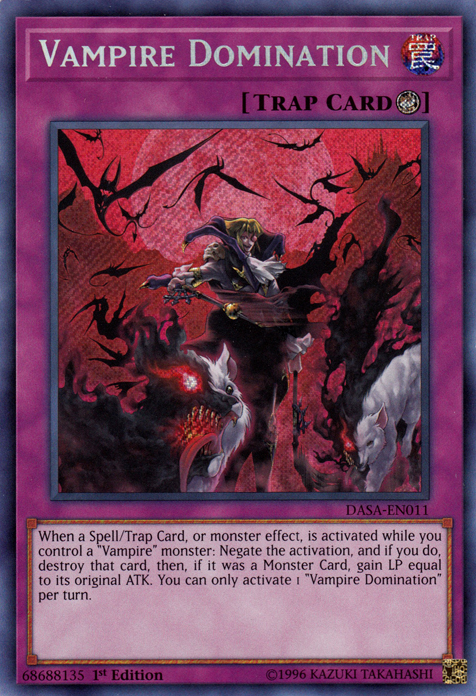 Vampire Domination [DASA-EN011] Secret Rare | Odin's Place