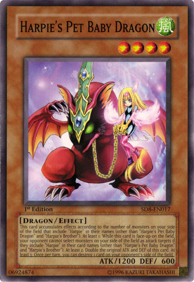 Harpie's Pet Baby Dragon [SD8-EN017] Common | Odin's Place