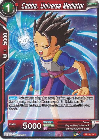 Cabba, Universe Mediator (TB1-011) [The Tournament of Power] | Odin's Place