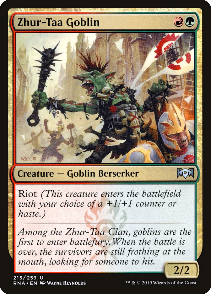 Zhur-Taa Goblin (215) [Ravnica Allegiance] | Odin's Place