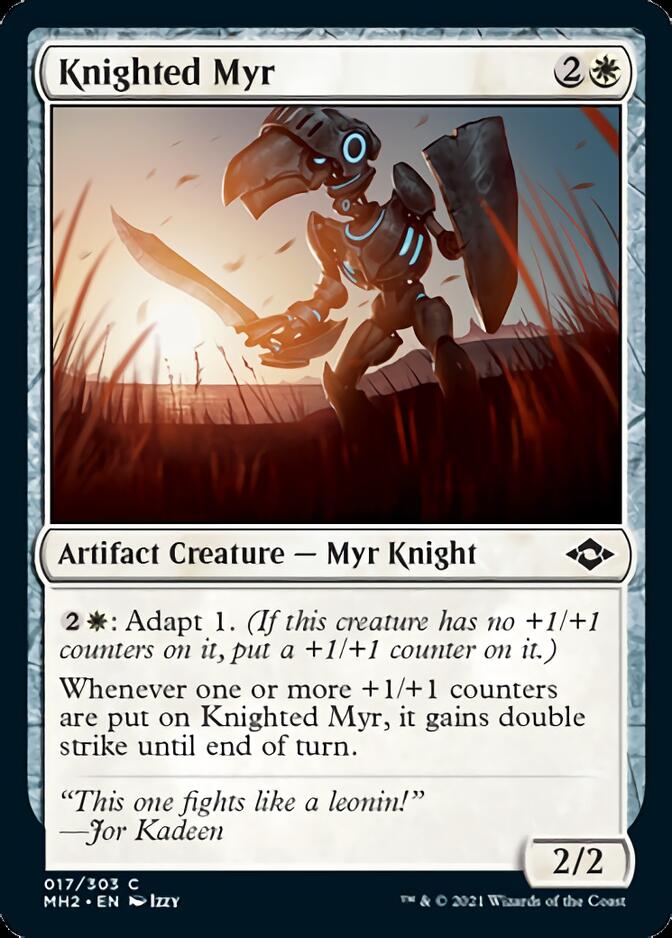 Knighted Myr [Modern Horizons 2] | Odin's Place