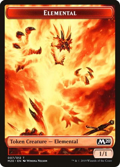 Elemental // Satyr Double-Sided Token [Challenger Decks 2020 Tokens] | Odin's Place