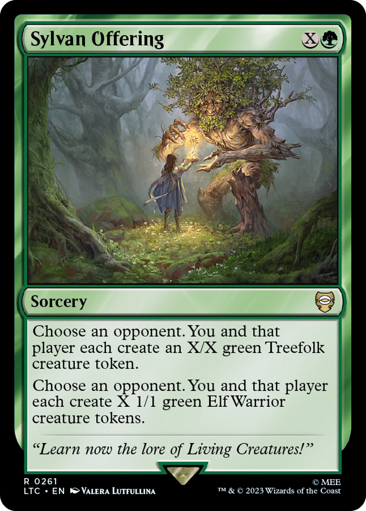 Sylvan Offering [The Lord of the Rings: Tales of Middle-Earth Commander] | Odin's Place