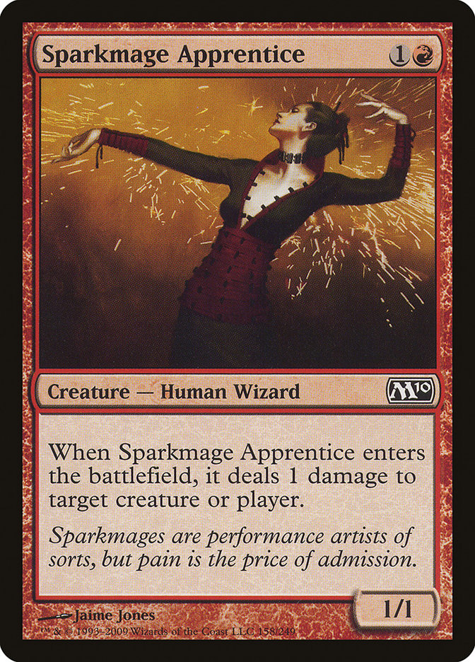 Sparkmage Apprentice (158) [Magic 2010] | Odin's Place