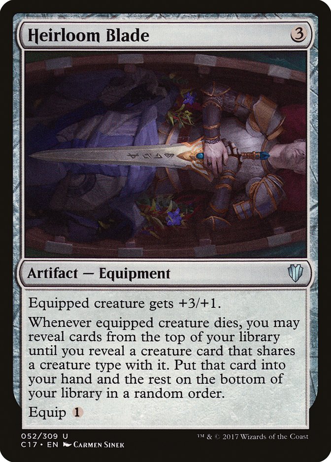 Heirloom Blade (52) [Commander 2017] | Odin's Place