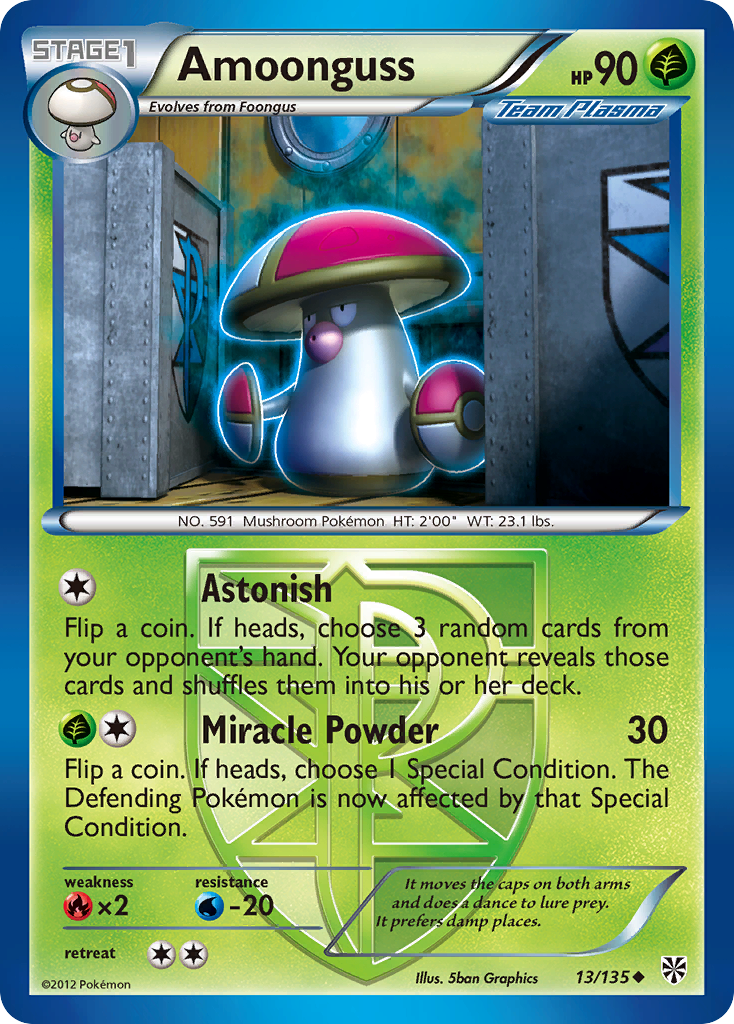 Amoonguss (13/135) [Black & White: Plasma Storm] | Odin's Place